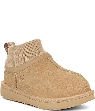 UGG Girls' Classic Ultra Stretch Cuff Boots Toddler - 10 Toddler | Dillard's