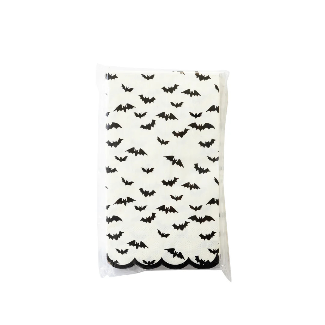 Batty Scallop Paper Dinner Napkin | My Mind's Eye