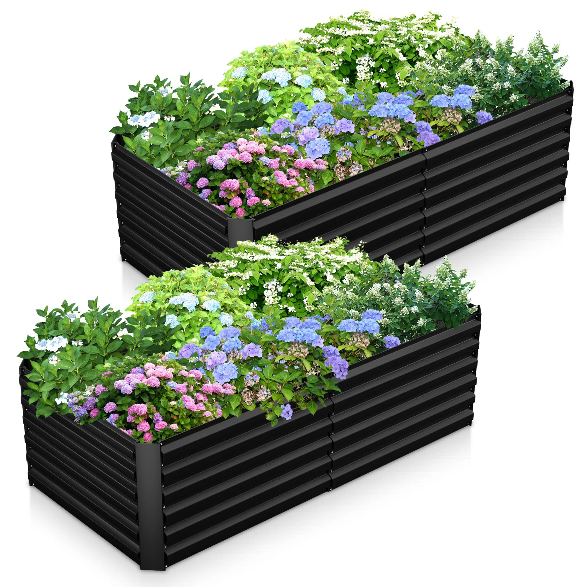 Metal Raised Garden Bed | Wayfair North America