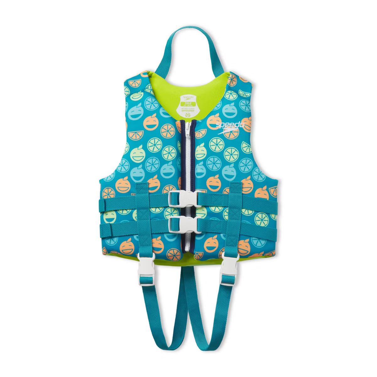 Speedo Child PFD Life Jacket Vest - Citrus Smile | Target