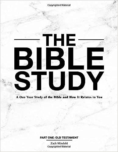 The Bible Study: A One Year Study of the Bible and How It Relates to You | Amazon (US)