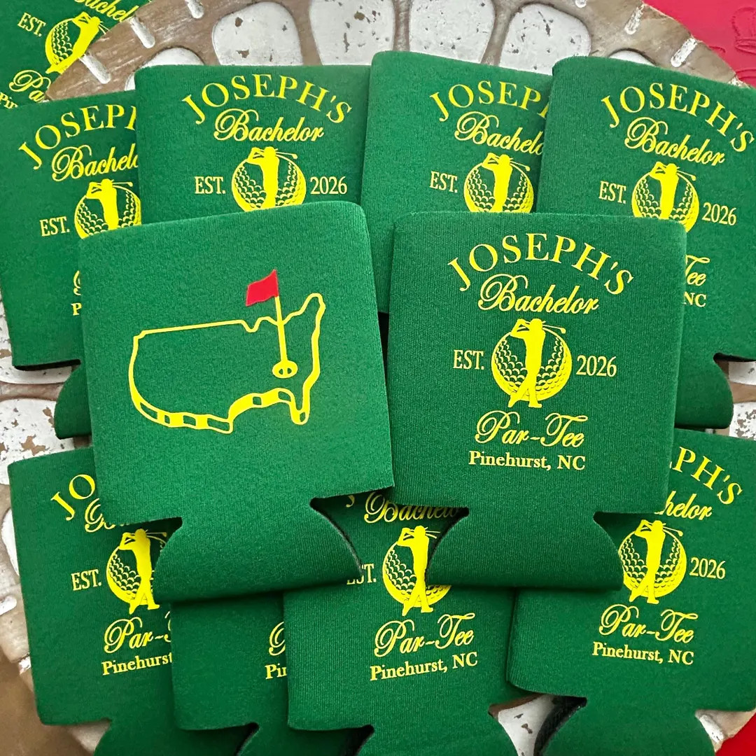 Personalized Golf Bachelor Party Can Coolers: Last Swing Before The Ring | Etsy (Global)