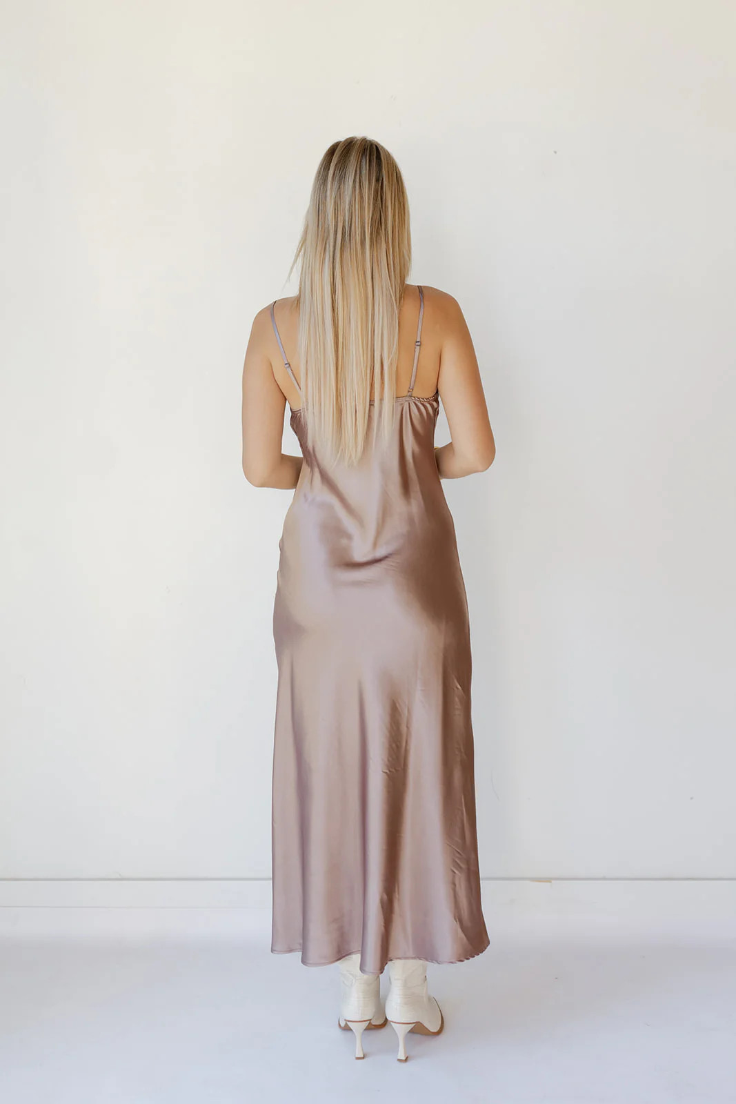 Late Night Gala Satin Maxi Curves curated on LTK
