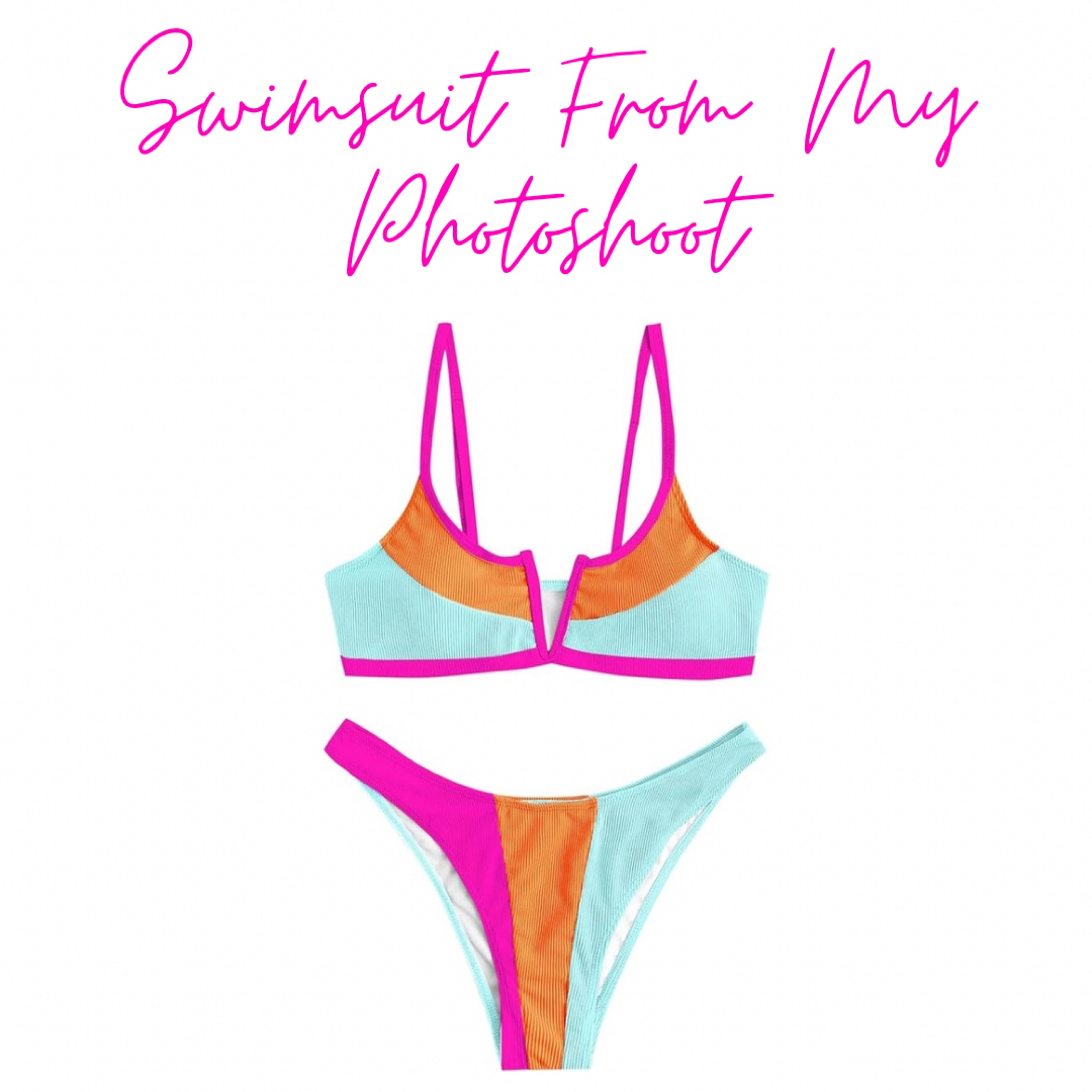 I wore this suit at my “Chasing Joy” Summer collection photoshoot. It fits beautifully and the colors are so fun! 

#LTKSeasonal #LTKSwim