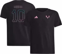 adidas Youth Miami Messi LM #10 Black Name and Number T-Shirt | Dick's Sporting Goods