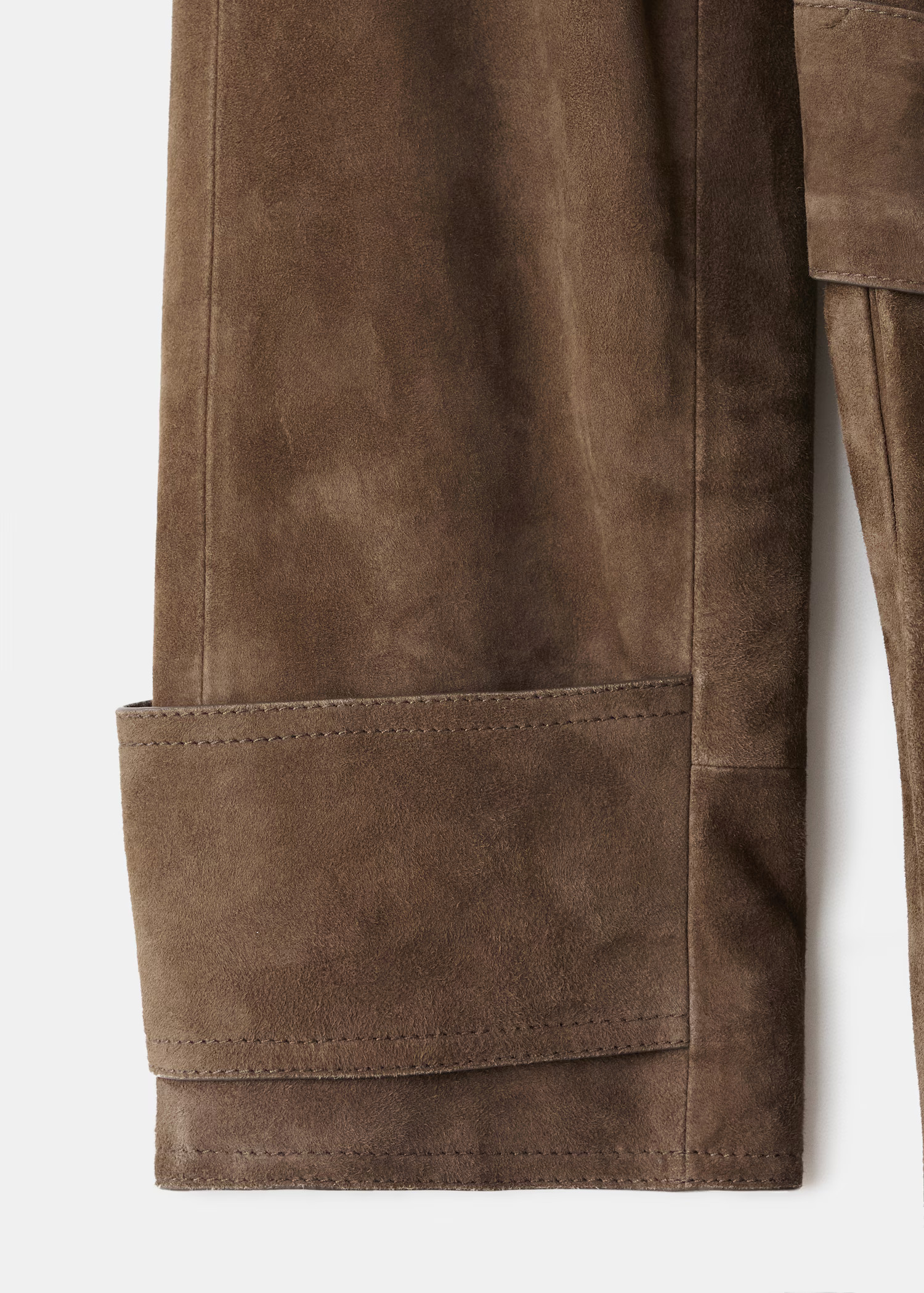 100% suede double-breasted trench coat - Women | MANGO USA | Mango (US/MX/AU)