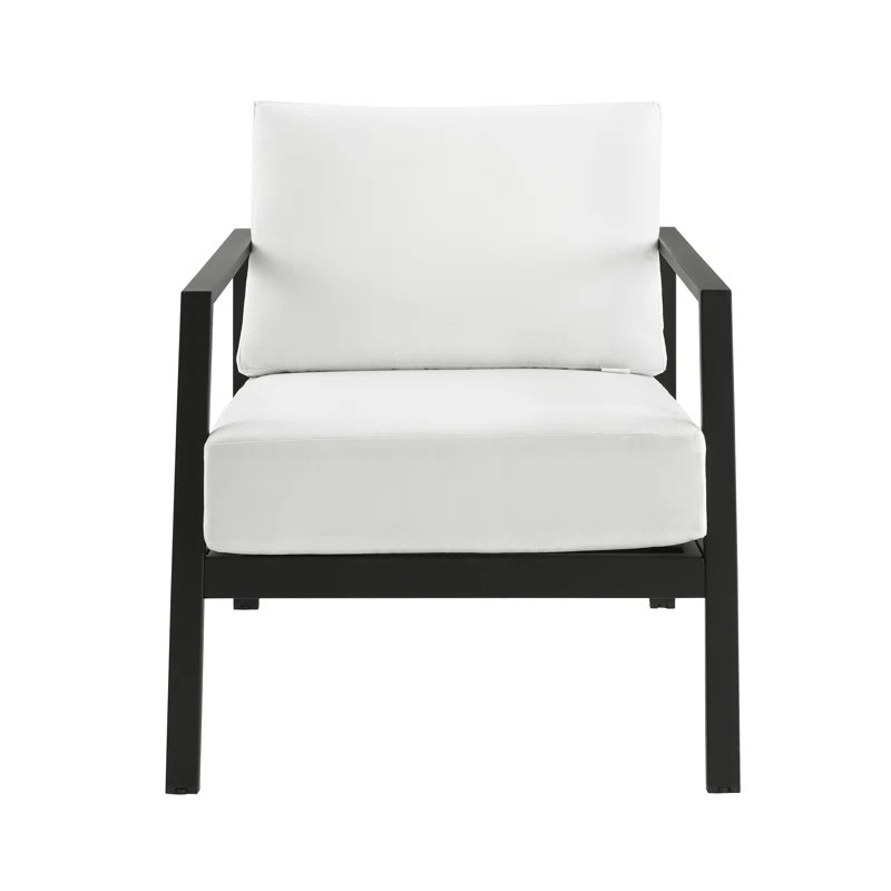 Holland Outdoor Aluminum Chair with Sunbrella Cushions | Wayfair North America