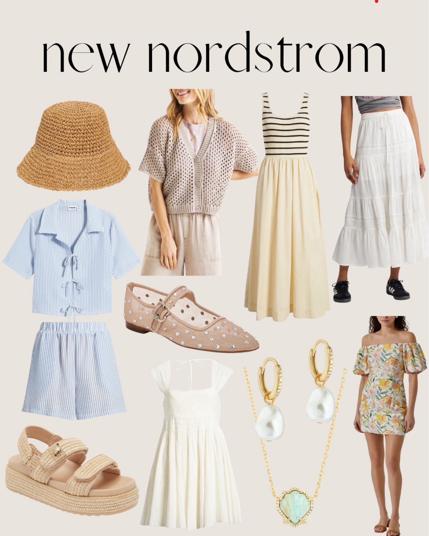 new nordstrom 🫶🏻

summer style, summer, fashion, ballet, shoes, hat, summer dress, earrings, summer sandals, mini dress, skirt 

#LTKStyleTip #LTKSeasonal #LTKTravel
