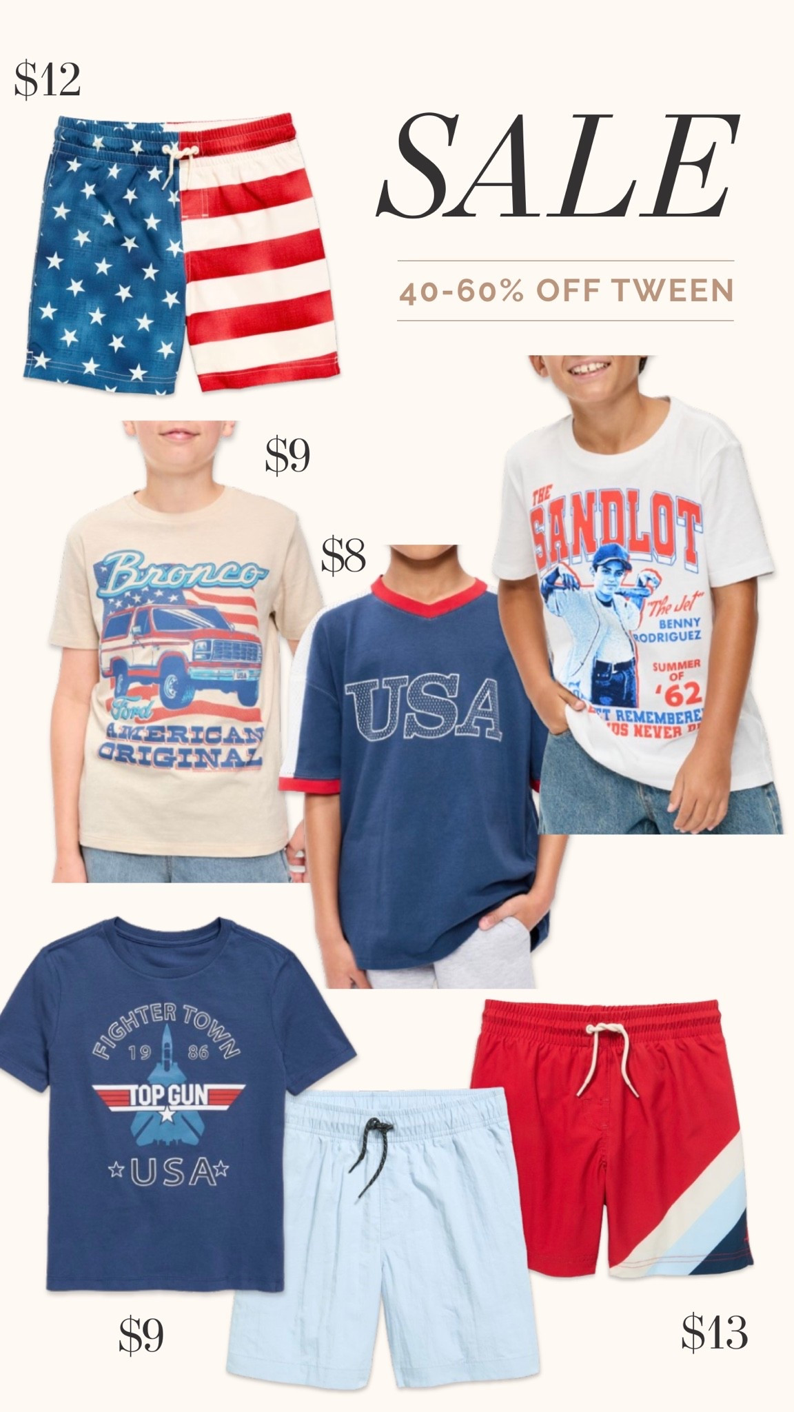 40-60% off 4th of July clothes for your tween!

#LTKmomlife #LTKSeasonal #LTKKids