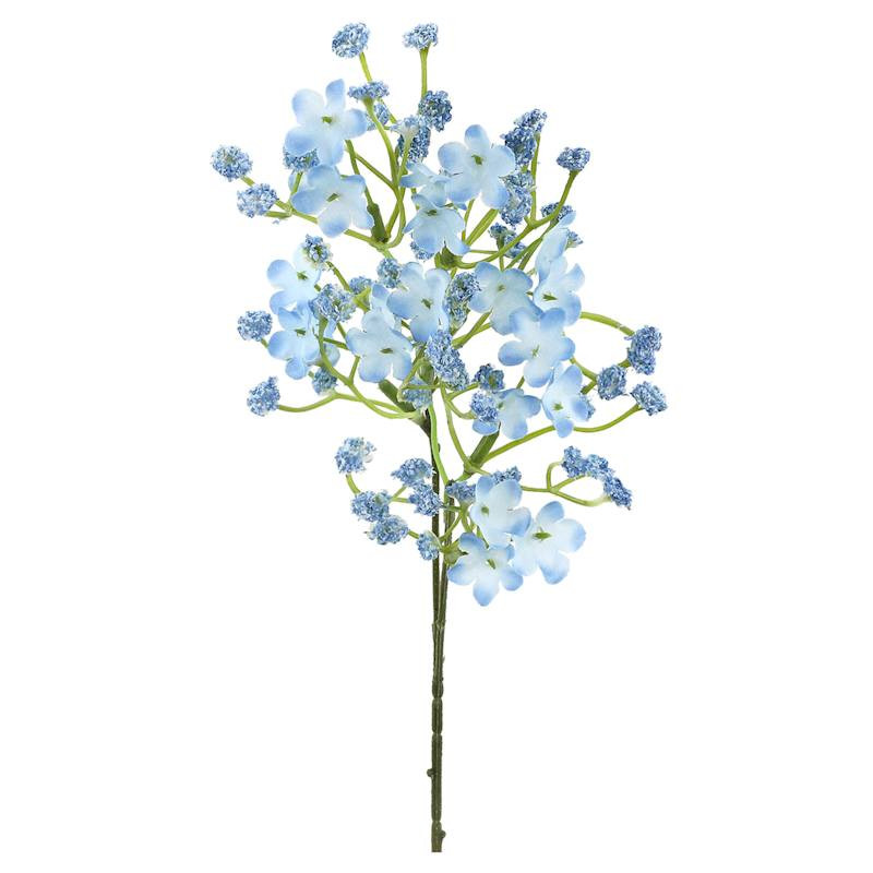 Blue Baby's Breath Floral Pick, 12" | At Home