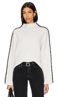 27 miles malibu Marullo Sweater in Cloud from Revolve.com | Revolve Clothing (Global)