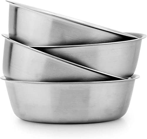 Darware Heavy Duty Stainless Steel Bowls for Baby, Toddlers & Kids (4-Pack); Great for Cereal, Desse | Amazon (US)