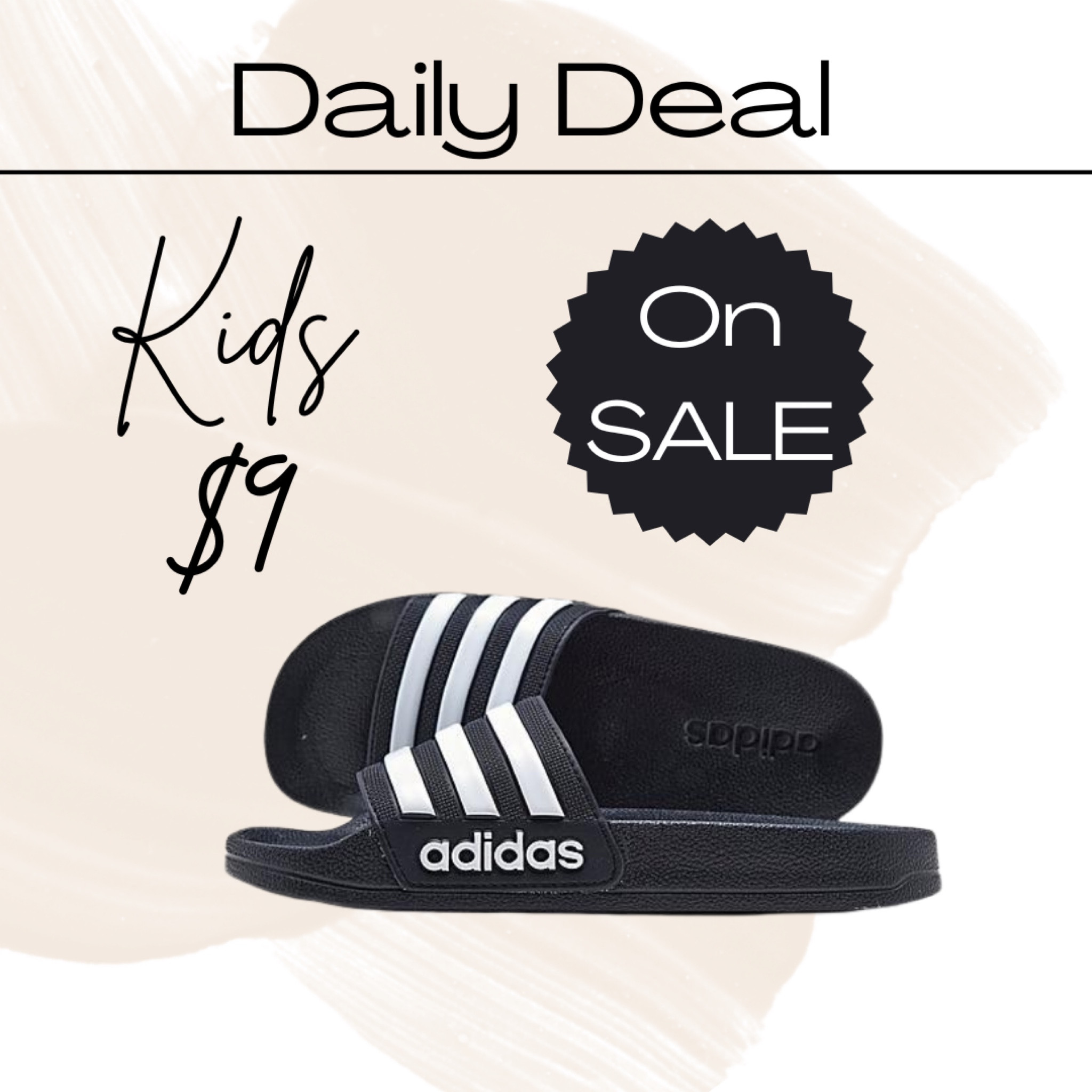 ✨Daily Deal Adidas Slides✨

Kids adidas slides, only $9!

#LTKkids #LTKsalealert