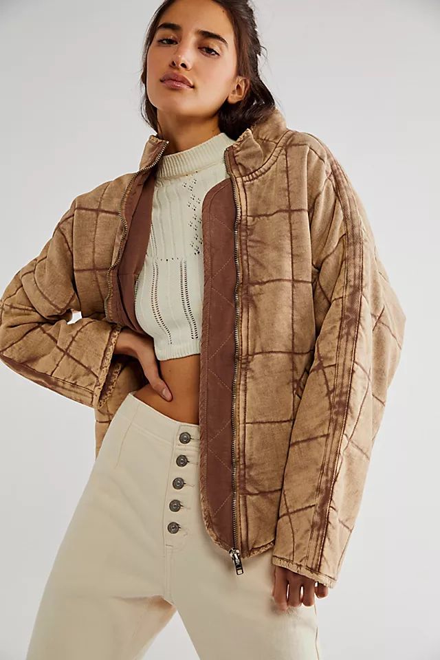 Dolman Quilted Knit Jacket | Free People (Global - UK&FR Excluded)