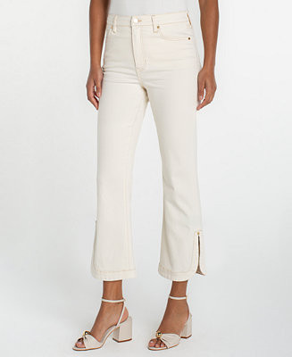 Women's Hannah High-Rise Cropped Flare Jeans | Macy's