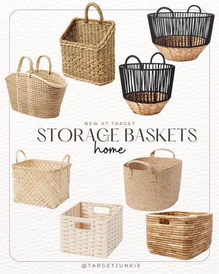 Storage baskets 

Target finds, Target style, home organization 

#LTKhome #LTKfindsunder50