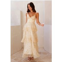 Sun Shining Through Maxi Dress Yellow | Hello Molly (US)