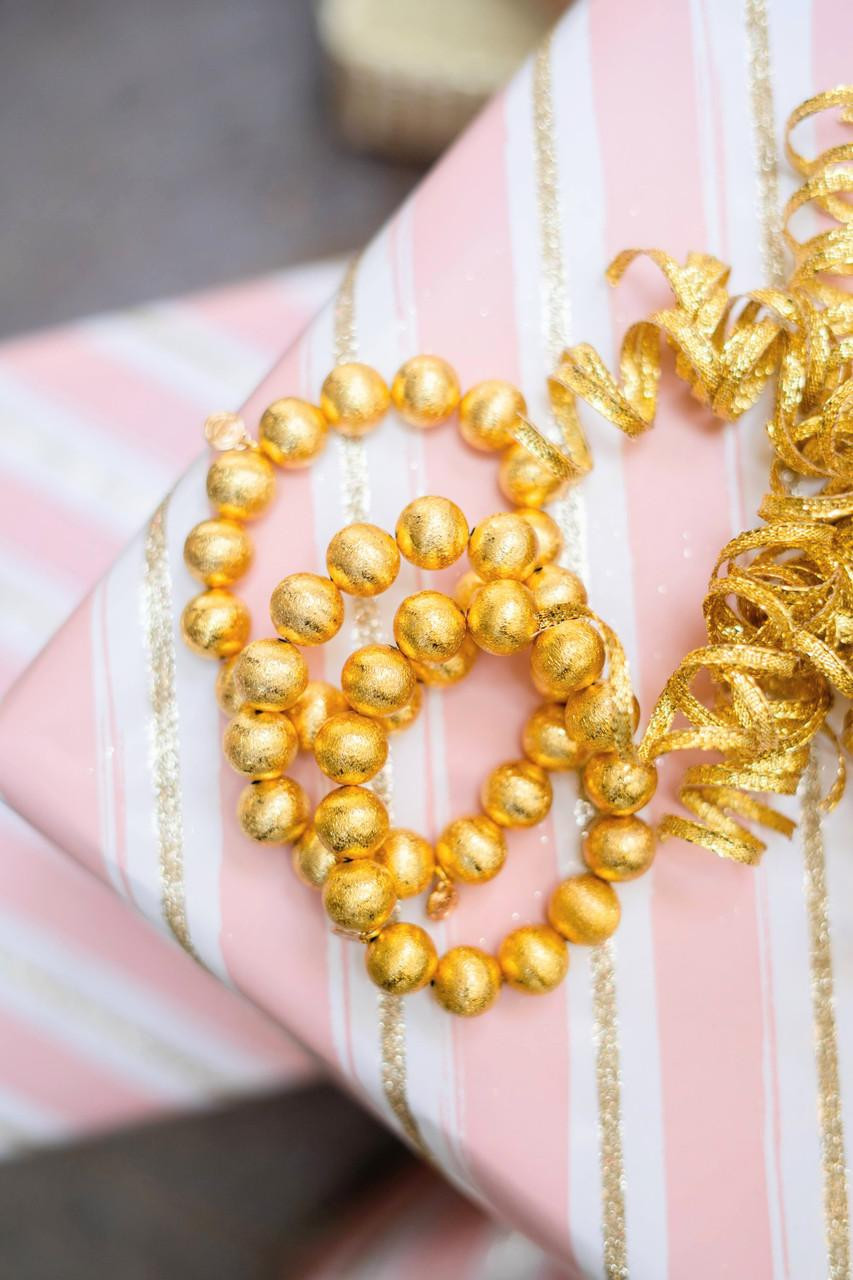 Georgia - Gold Beaded Bracelet | Lisi Lerch Inc