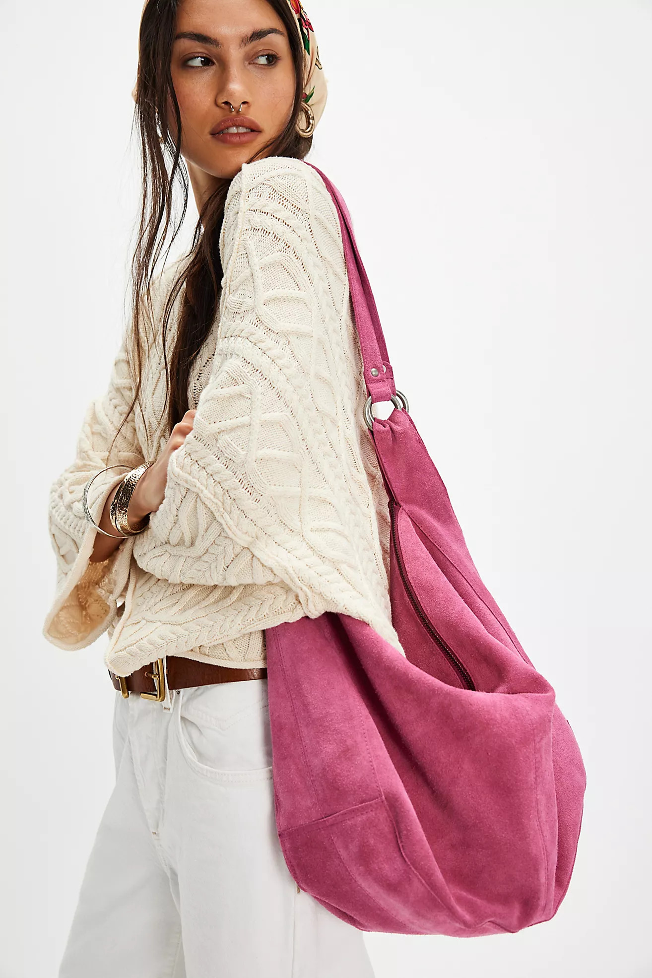 Roma Suede Tote Bag | Free People (Global - UK&FR Excluded)