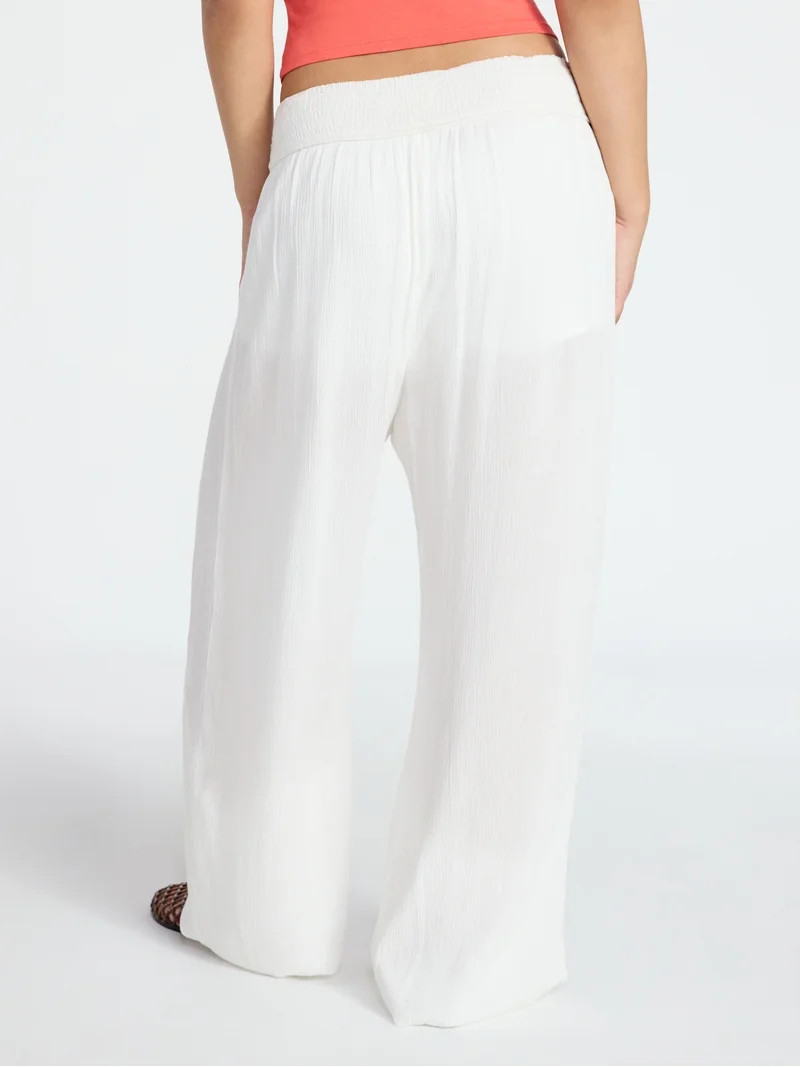 No Boundaries Crochet Waist Beach Pants, Women's XXS-XXL - Walmart.com | Walmart (US)