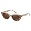 FEISEDY Trendy Polarized Cateye Sunglasses for Women Men Retro Rectangle Narrow Sunnies B4176 | Amazon (US)