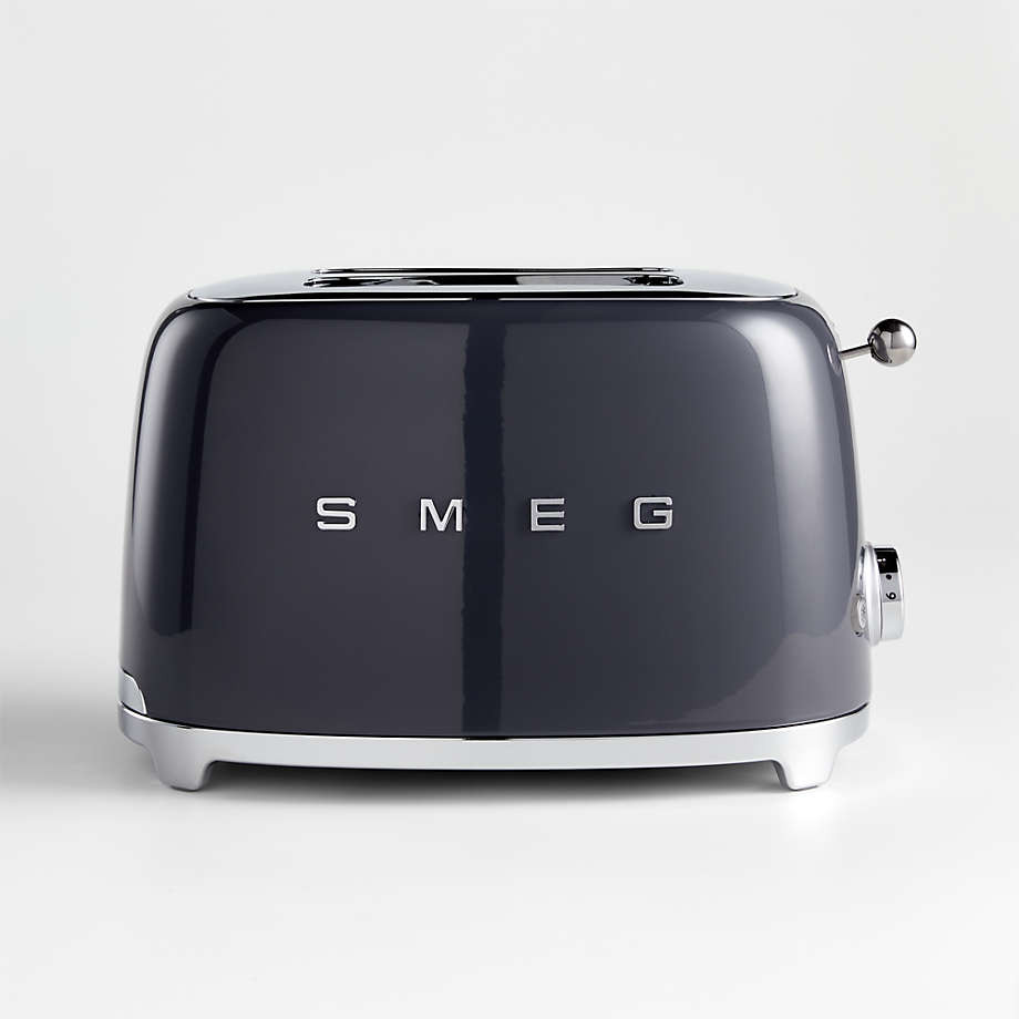 Smeg Cream 2-Slice Retro Toaster + Reviews | Crate and Barrel | Crate & Barrel