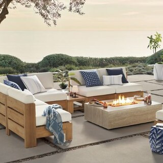 Bellcara Teak Modular Seating | Frontgate