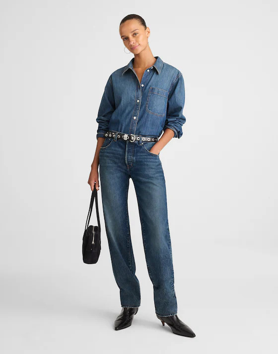The Dean Easy Straight Jean | Madewell | Madewell