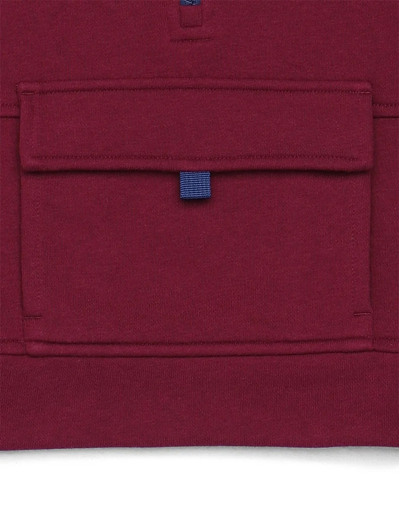 Wonder Nation Toddler Boys Quarter Zip Pullover, Sizes 12M-5T | Walmart (US)