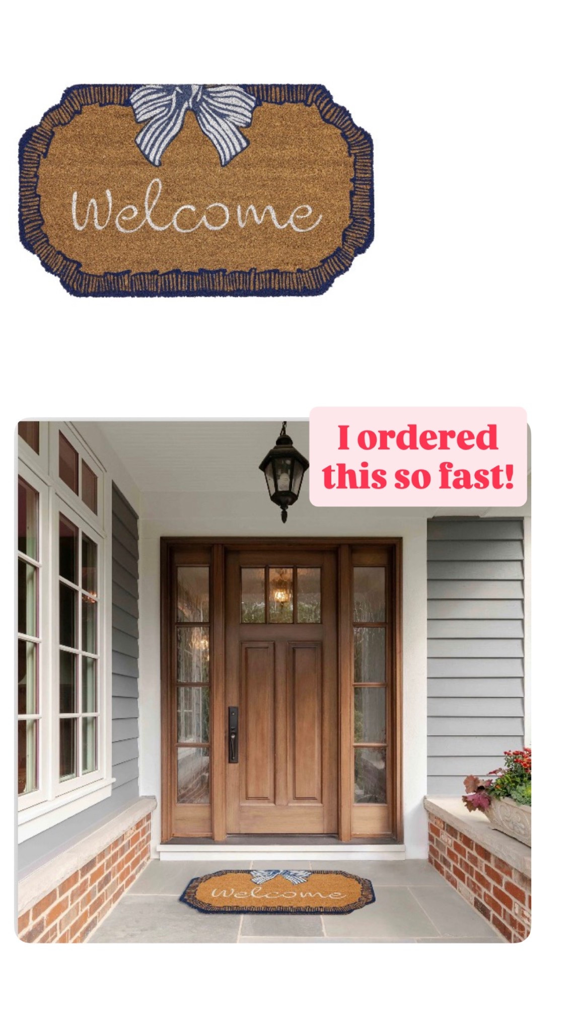 Obsessed with this outdoor mat from my Texas home! 
Spring porch 

#LTKSaleAlert #LTKHome