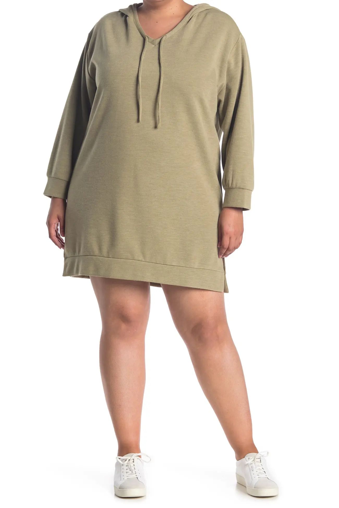 ECLAIR | Hacci Knit Hooded Sweatshirt Dress | Nordstrom Rack | Nordstrom Rack