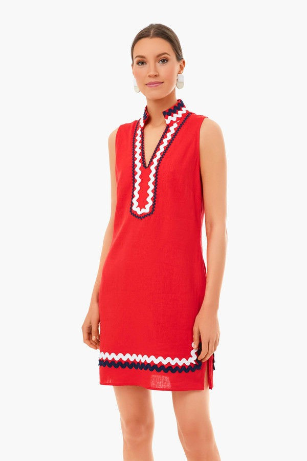 Americana Ric Rac Sleeveless Classic Tunic | Tuckernuck (US)