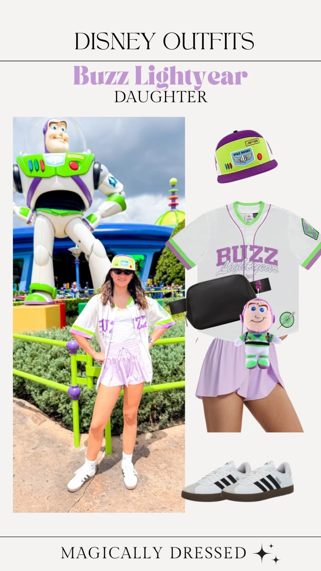Mother–Daughter Buzz Lightyear Pizza Planet Outfit! 

To infinity and beyond in the cutest coordinated Disney look 💚🚀 This Buzz Lightyear–inspired Pizza Planet outfit features playful pops of green, purple, and white with comfy, park-ready pieces. Perfect for Toy Story Land, character photos, and all-day Disney magic 🍕✨

#LTKKids #LTKTravel