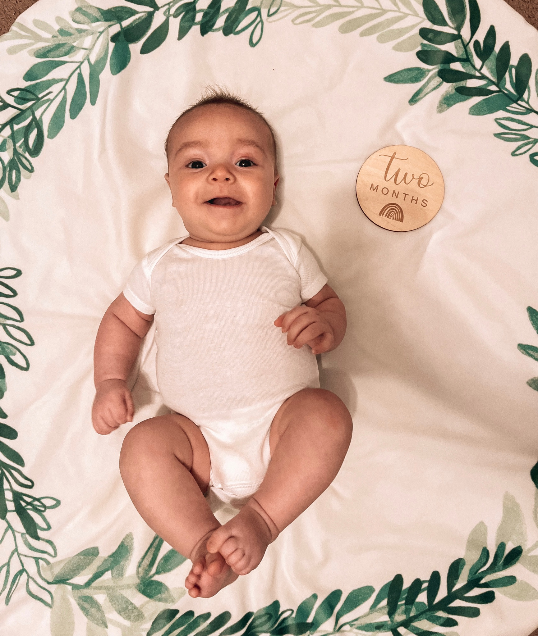 Two months old ✨

#milestone #babymilestone 

#LTKfamily #LTKkids #LTKbaby