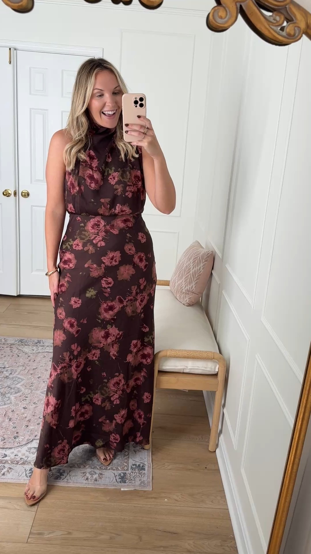 Wedding guest dress - fall occasion dress - wearing a large 

#LTKWedding #LTKMidsize #LTKStyleTip