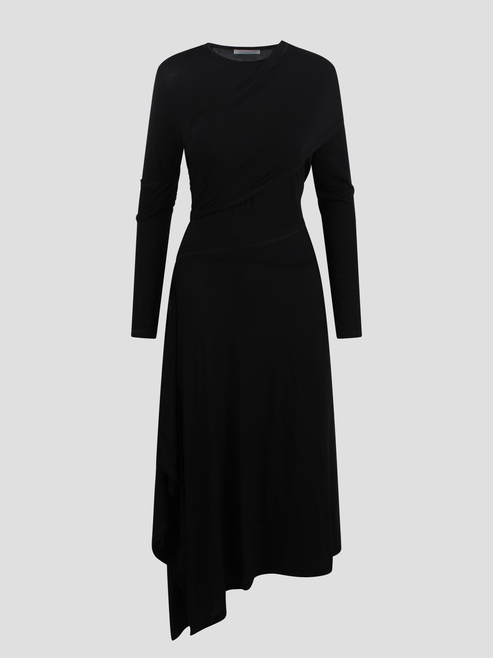 Helmut Lang Long Black Dress | Italist.com US