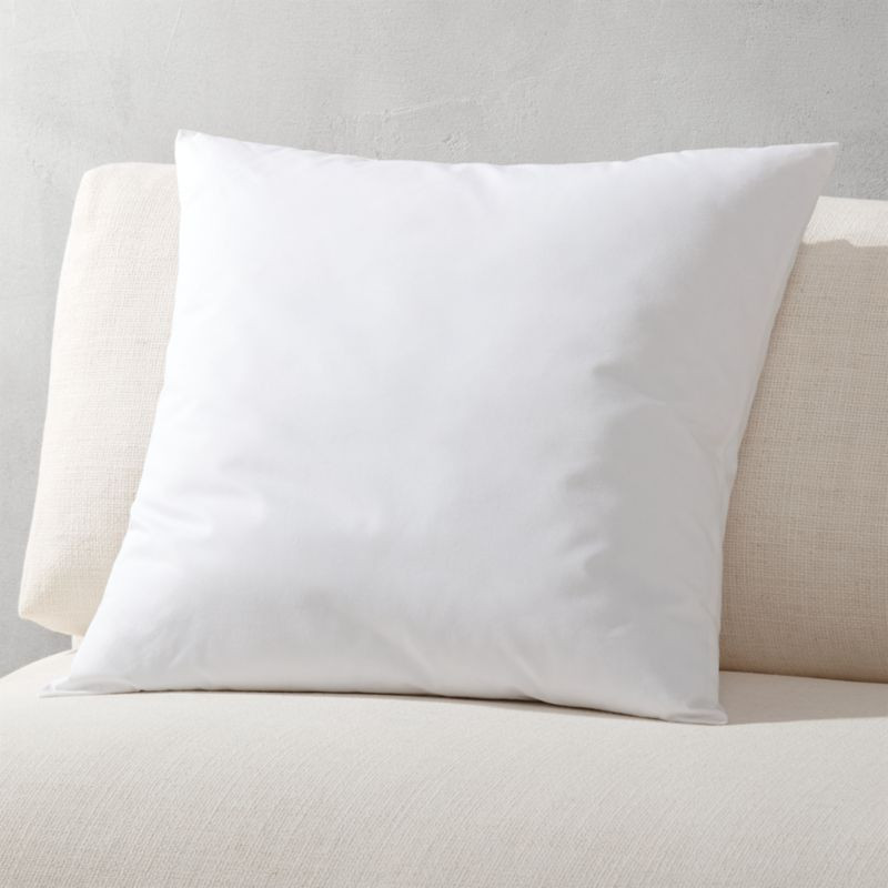 Hypoallergenic Down-Alternative Throw Pillow Insert 20" + Reviews | CB2 | CB2