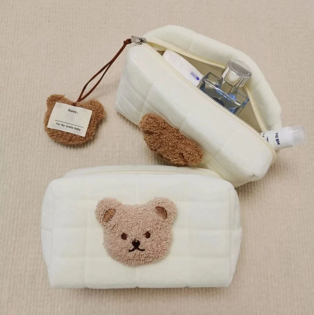 Bear Face Baby Toddler Travel Toiletry Bag - Etsy | Etsy (US)