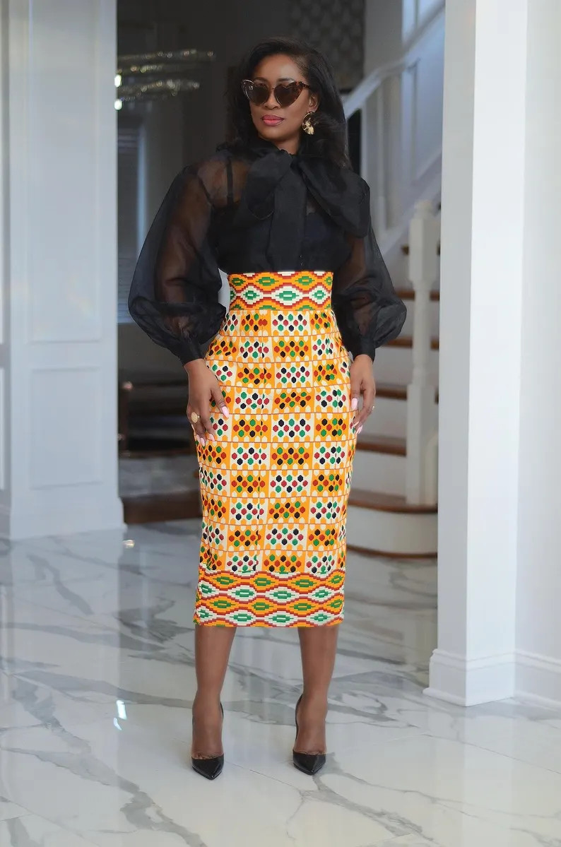 Kai Pencil Skirt | Etsy (US)