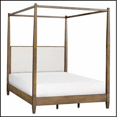 Solid Wood Canopy Bed with Elegant Design and Durable Construction for a Luxurious Bedroom Experience | Wayfair North America