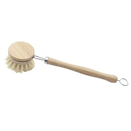 Atralife Cleaner Bamboo Dish Brush With Wooden Handle Long Handle Dish Scrubber for Dishes Pot Pans | Walmart (US)