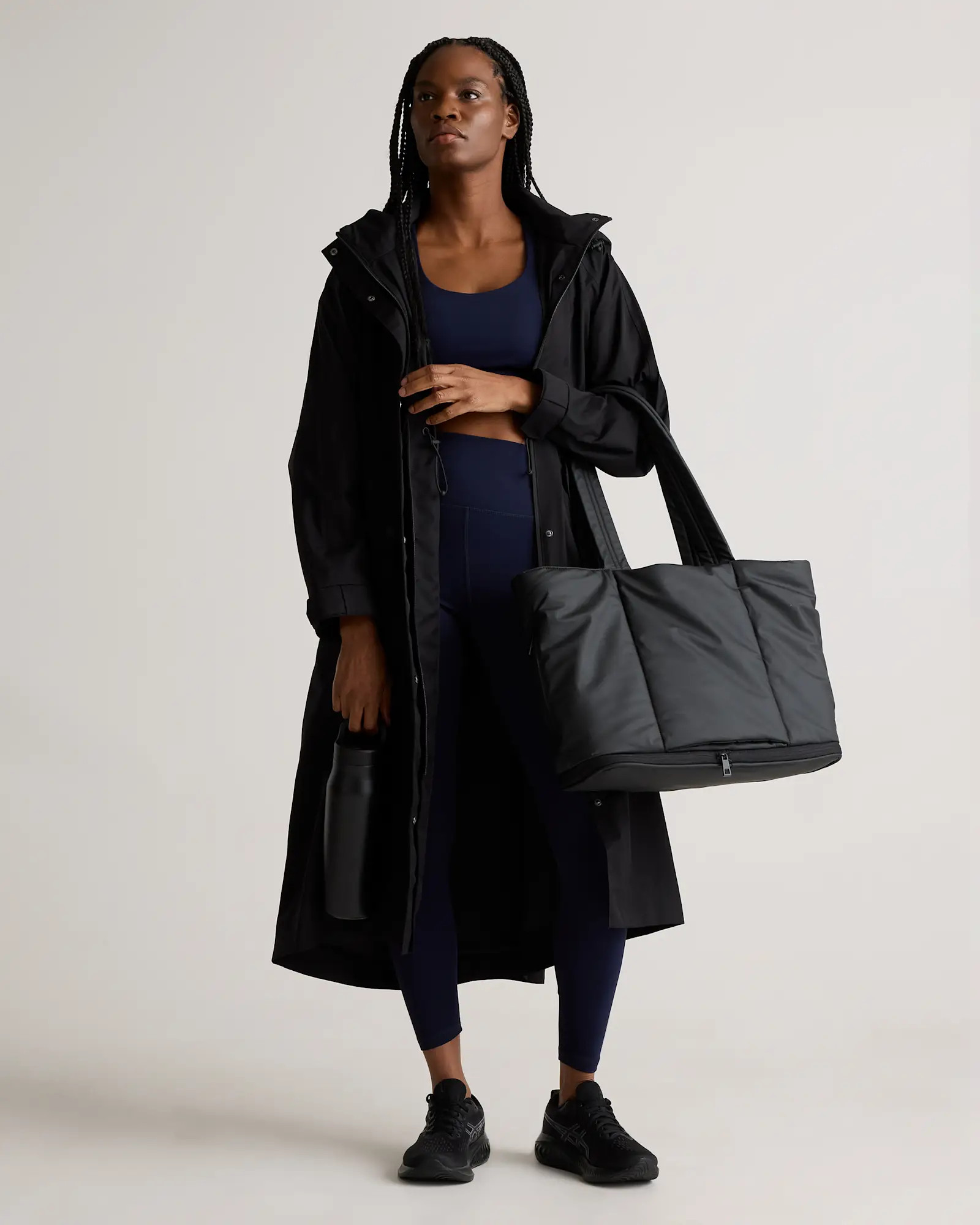 Power-Up High-Rise Training Legging in Deep Navy | Quince