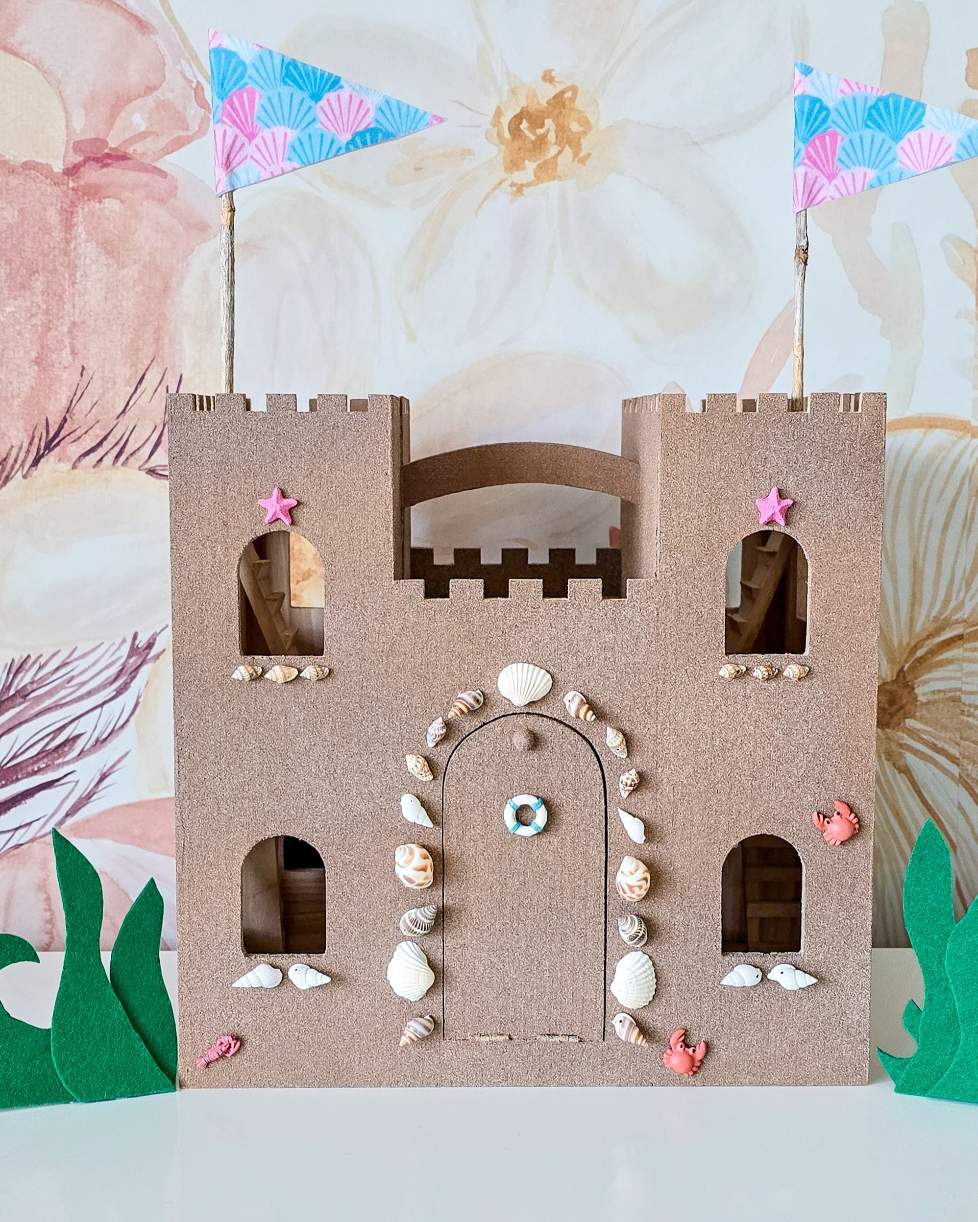 DIY Sandcastle Dollhouse! Makes for the perfect summer family project! 🧜‍♀️🏰🌊

#LTKmomlife #LTKKids #LTKSeasonal