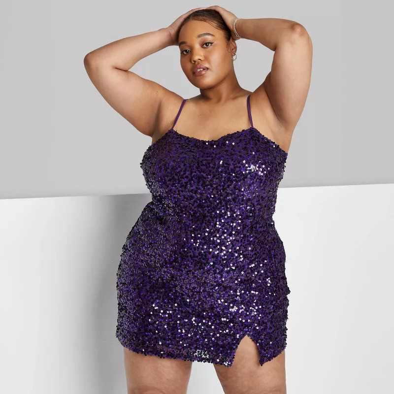 Women's Sequin Slip Dress - Wild Fable™ | Target