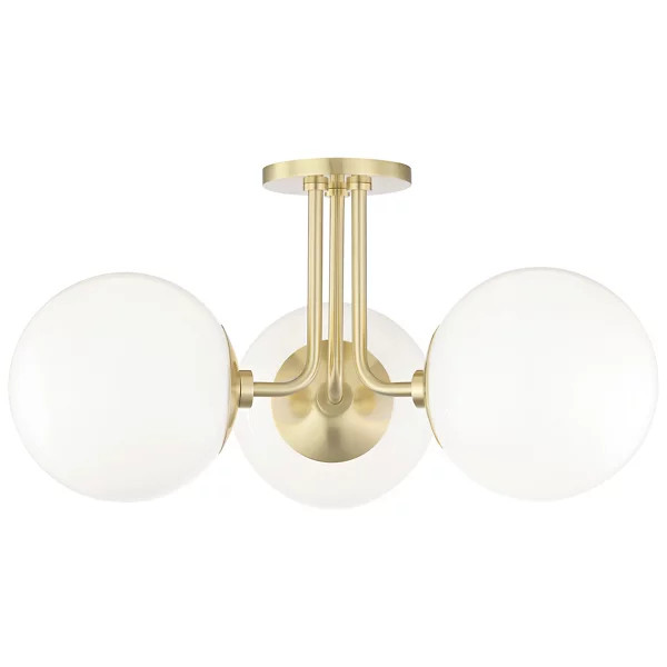 Stella 3 Light Semi Flushmount | Lumens