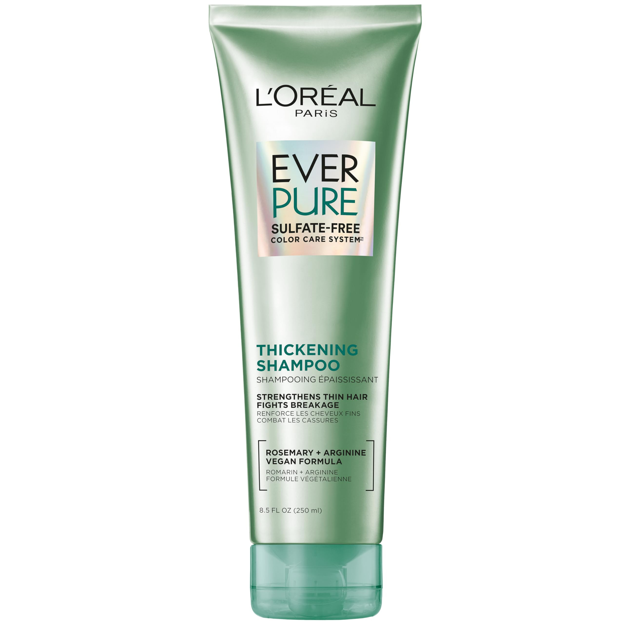 L'Oreal Paris Thickening Sulfate Free Shampoo, Thickens + Strengthens Thin, Fragile Hair, Hair Ca... | Amazon (US)