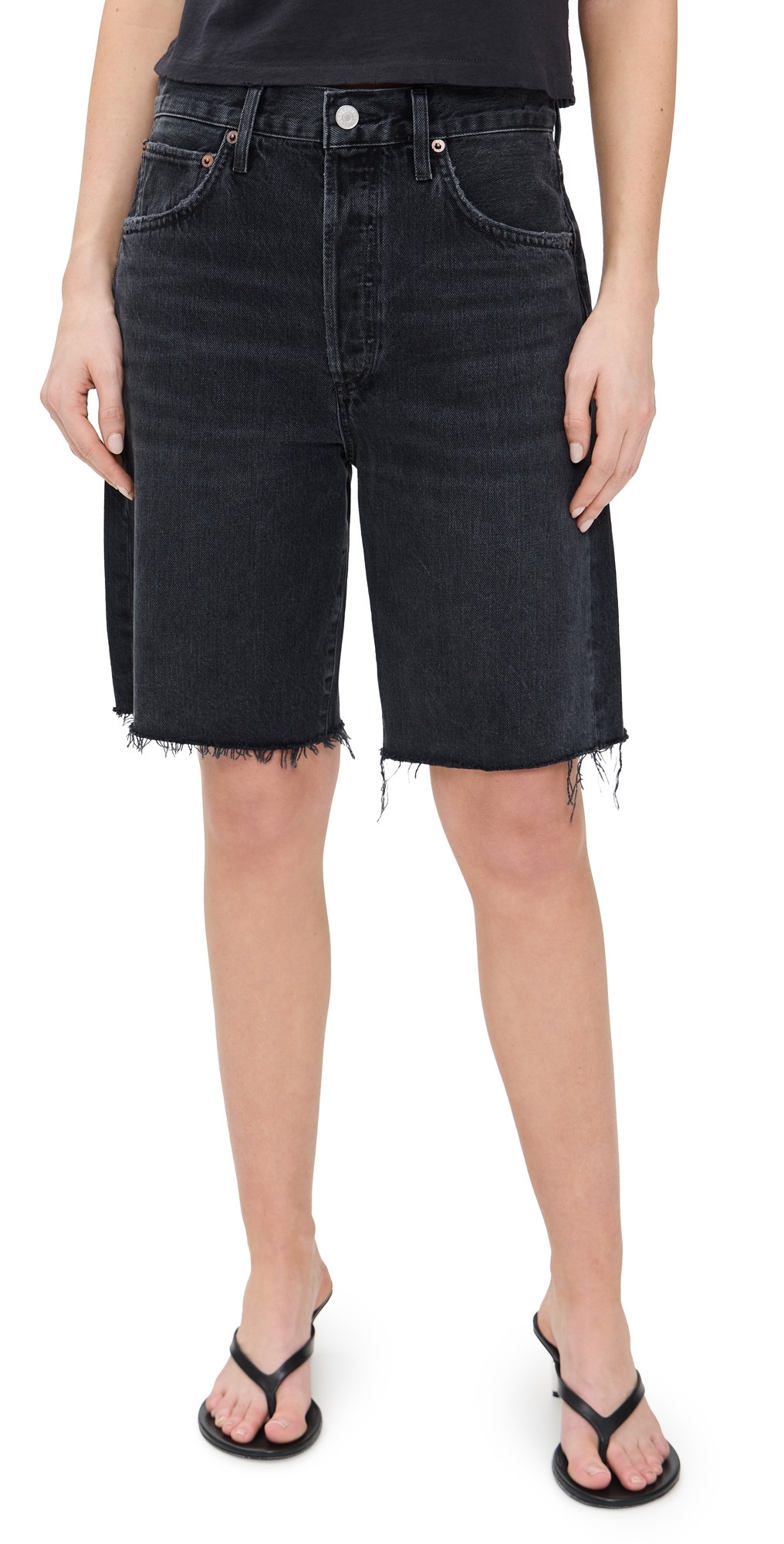 AGOLDE 90'S Short: Mid Rise Loose Shorts Hitch 31 | Shopbop