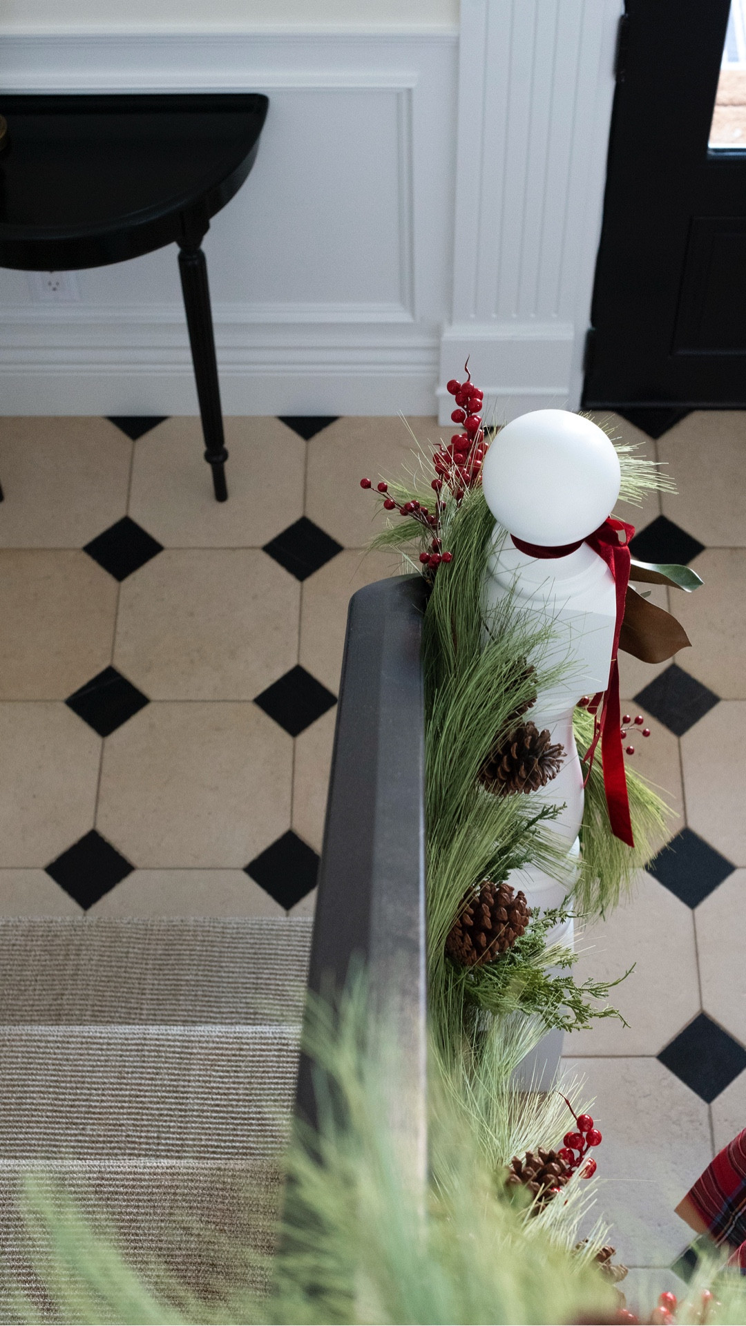 Our holiday staircase & foyer...

#LTKHoliday #LTKHome