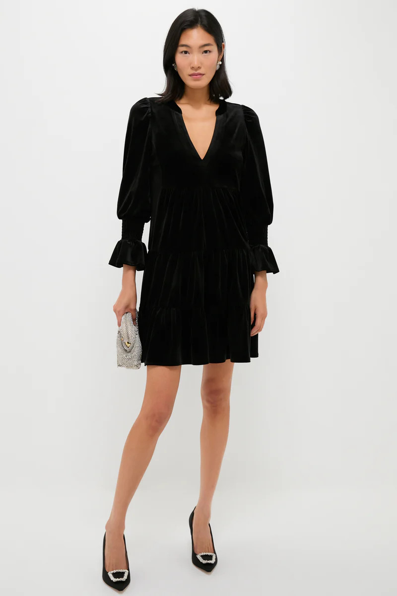 Black Velvet Kenzo Dress | Tuckernuck (US)