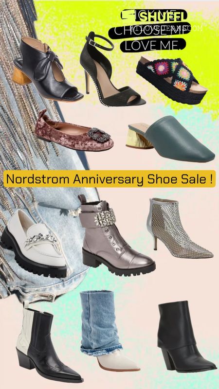 Must have footwear to pair with jeans in the Nordstrom Sale #Nsale  #boots #balletslippers 
#mules #heels 
#flatshoes #shoes #jeans

#LTKsalealert #LTKxNSale #LTKFind